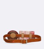 Marsupio doppio con cinturino in vita ricamato Anekke Arizona - immagine 3