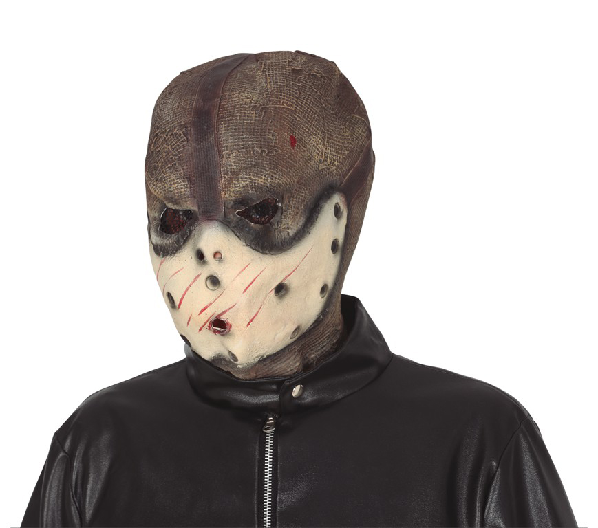 Maschera uomo nero, lattice - immagine 1