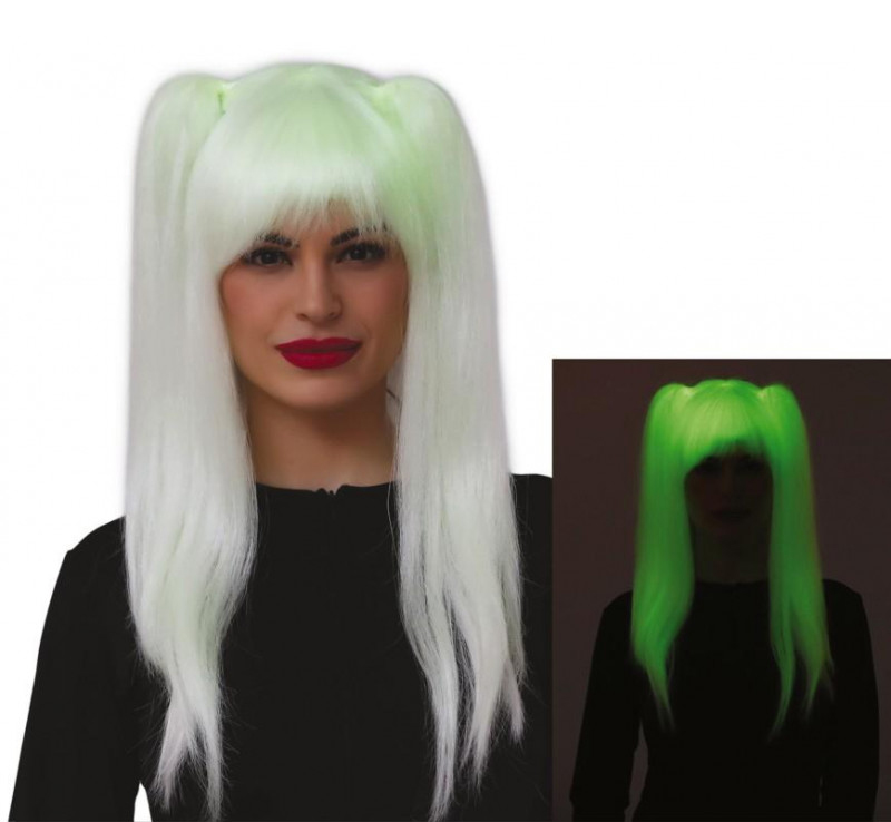 8434077045121_1 Parrucca bianca codine alte - immagine 1