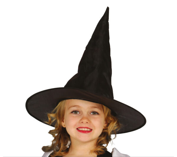 Cappello da strega nero, per bambini - immagine 1