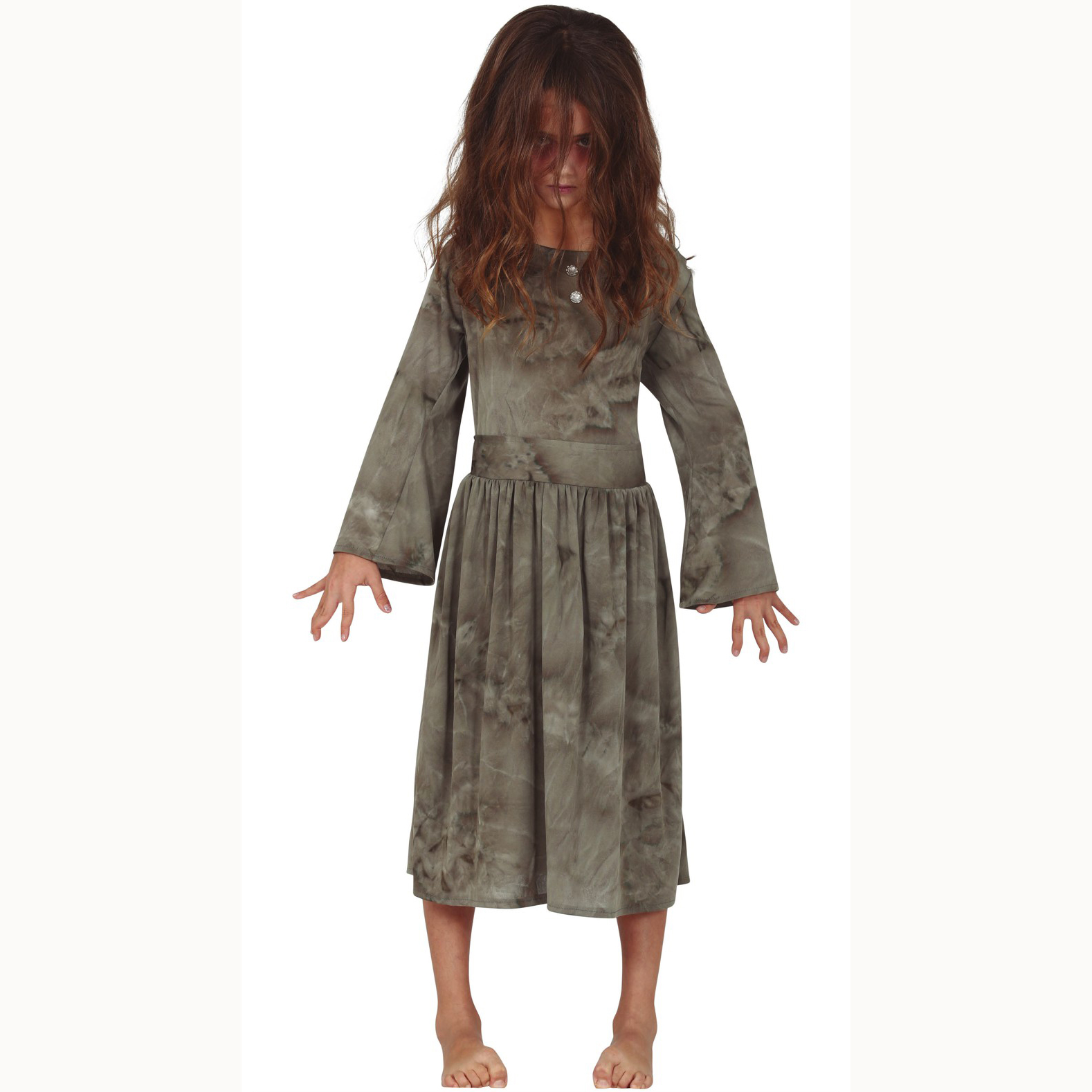 8434077770511_1 Costume fantasma bambina - immagine 1