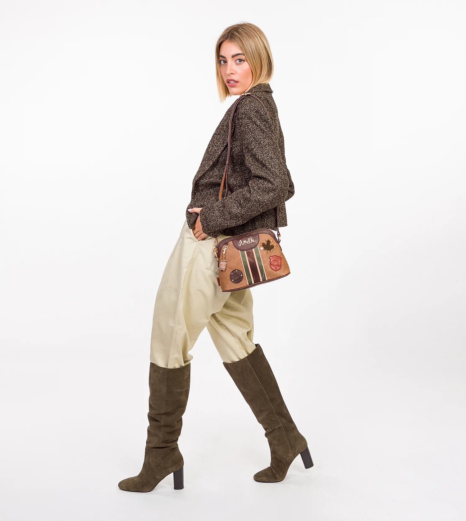 Borsa a tracolla Urban con manico in metallo The Forest Anekke Canada - immagine 2