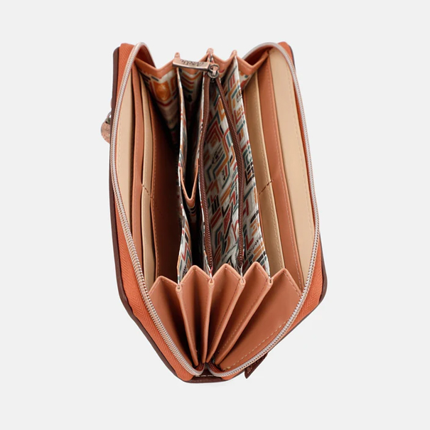 Portafoglio Anekke Menire grande in rilievo RFID - immagine 7