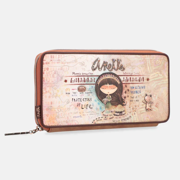 8434172062351_1 Portafoglio Anekke per passaporto Menire RFID - immagine 1