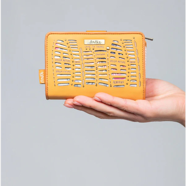 Portafoglio Anekke medio Nature Pachamama RFID - immagine 9