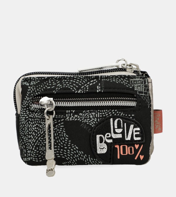 Portamonete a Tre Scomparti Nature Sixties Anekke - immagine 8