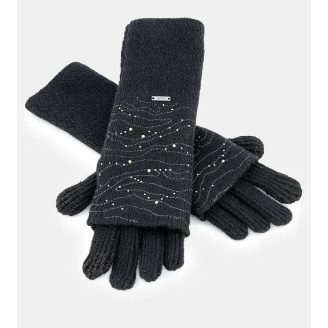 8434172091917_1 Guanti Lana Neri Anekke Core - immagine 1