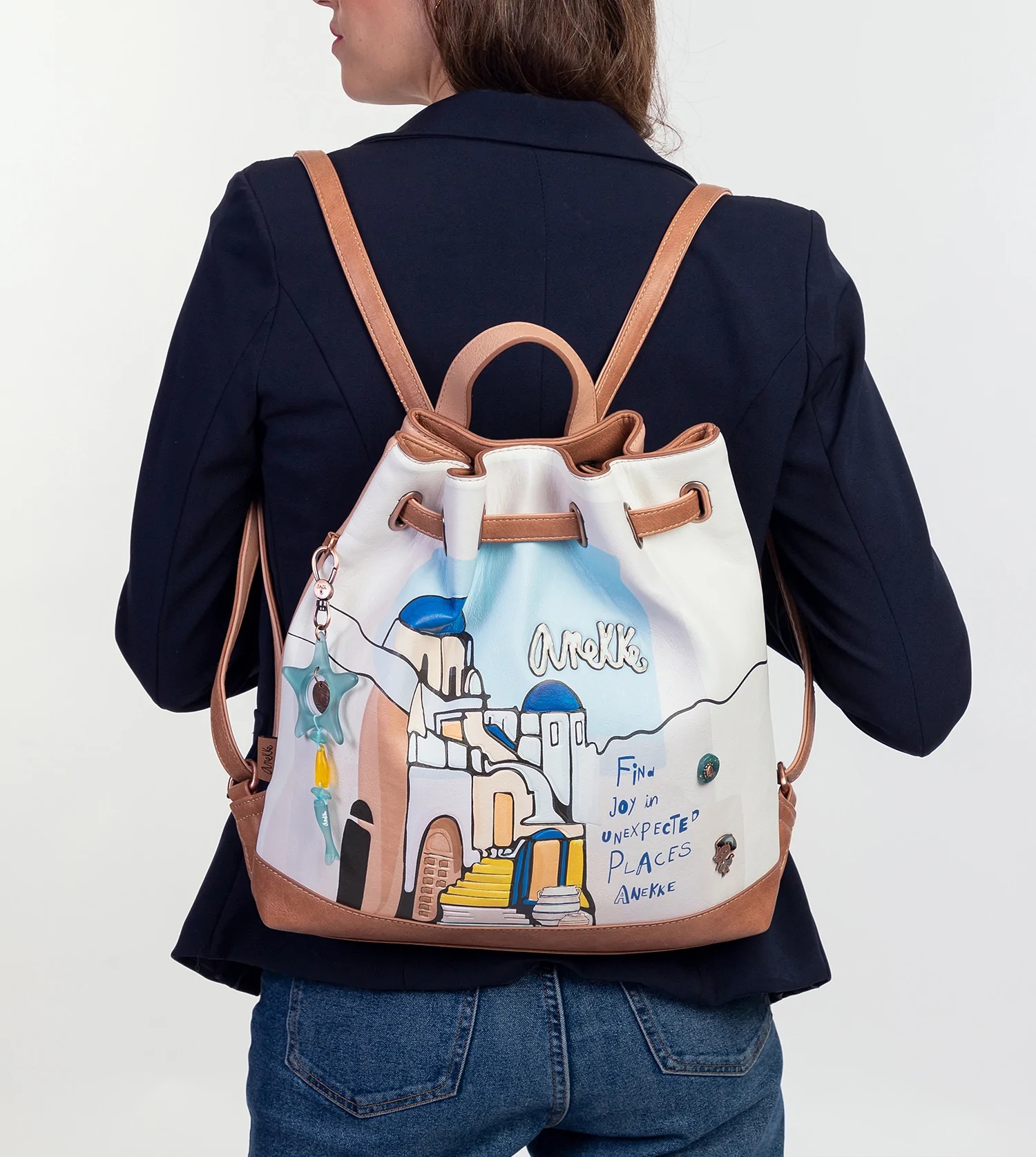 Zaino/Borsa a secchiello Sunrise Mediterranean Anekke - immagine 5