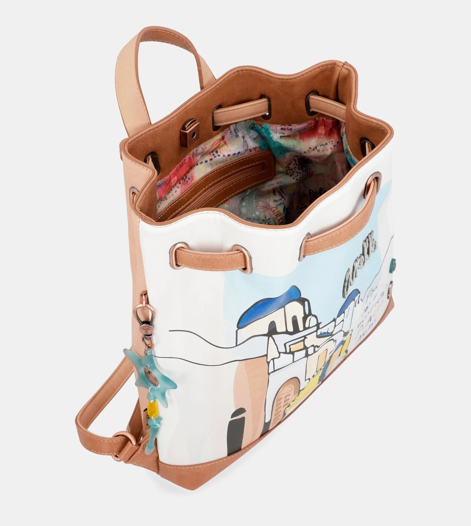 Zaino/Borsa a secchiello Sunrise Mediterranean Anekke - immagine 4