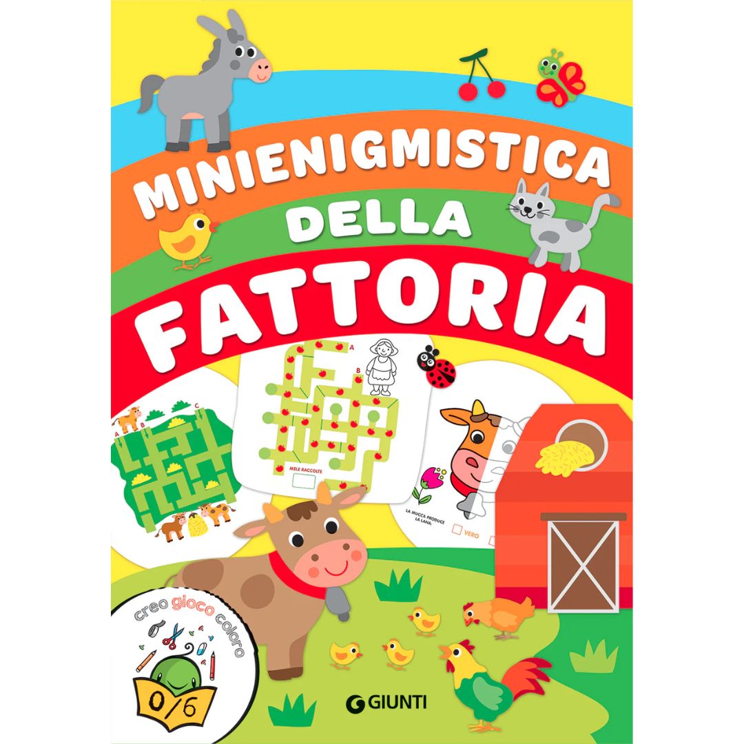 xr:d:DAGBowUWnRQ:215,j:1954986400857198196,t:24040722 Libro Minienigmistica Della Fattoria - immagine 1