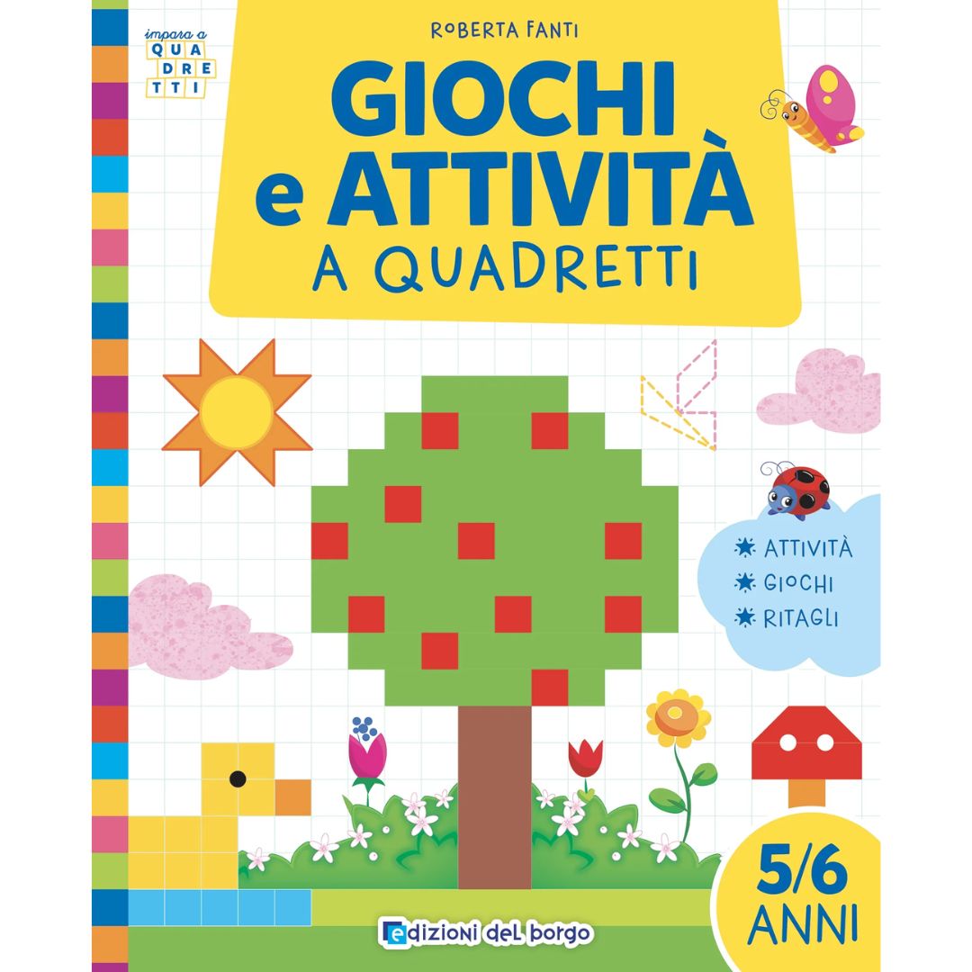 Libro Giochi e Attività a Quadretti - immagine 1