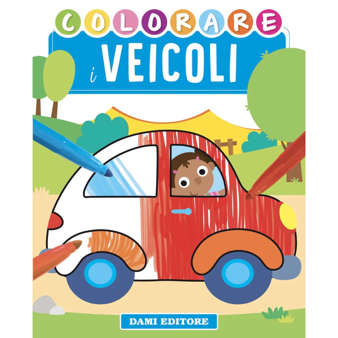 xr:d:DAGBowUWnRQ:26,j:7153266156791227443,t:24040619 Libro Colorare i Veicoli - immagine 1