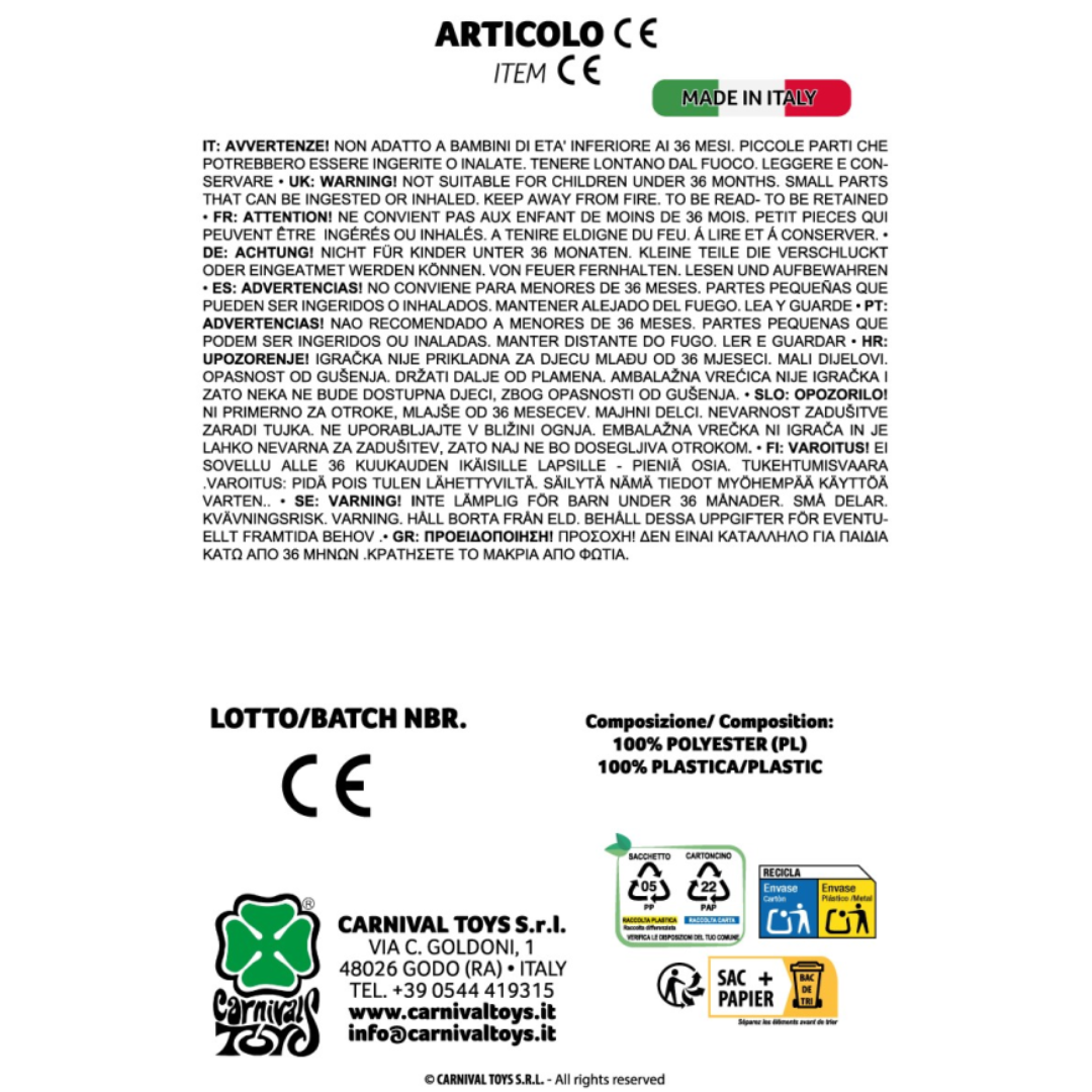 Maschera Plastica Bianca - immagine 2