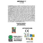 Maschera Argento A Scacchi In Tessuto - immagine 2