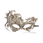 Maschera Oro In Tessuto Macramè - immagine 2