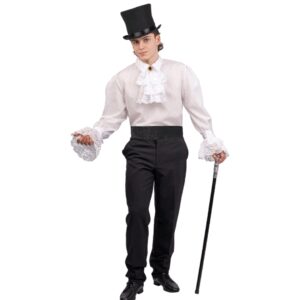 Set Gorgiera E Polsini Bianchi