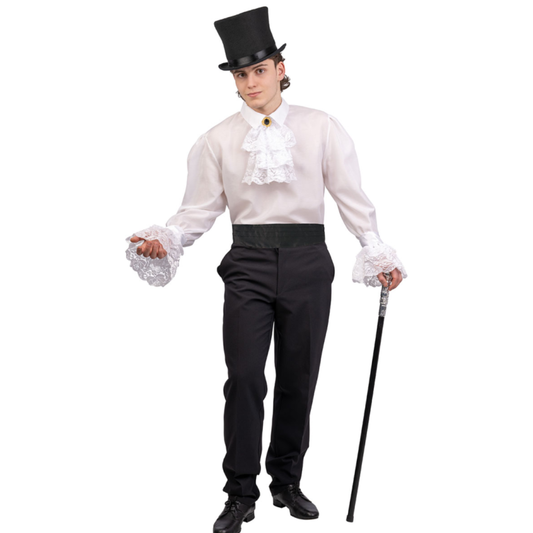 Set Gorgiera E Polsini Bianchi