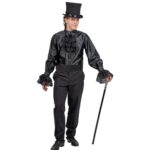 Set Gorgiera E Polsini Neri