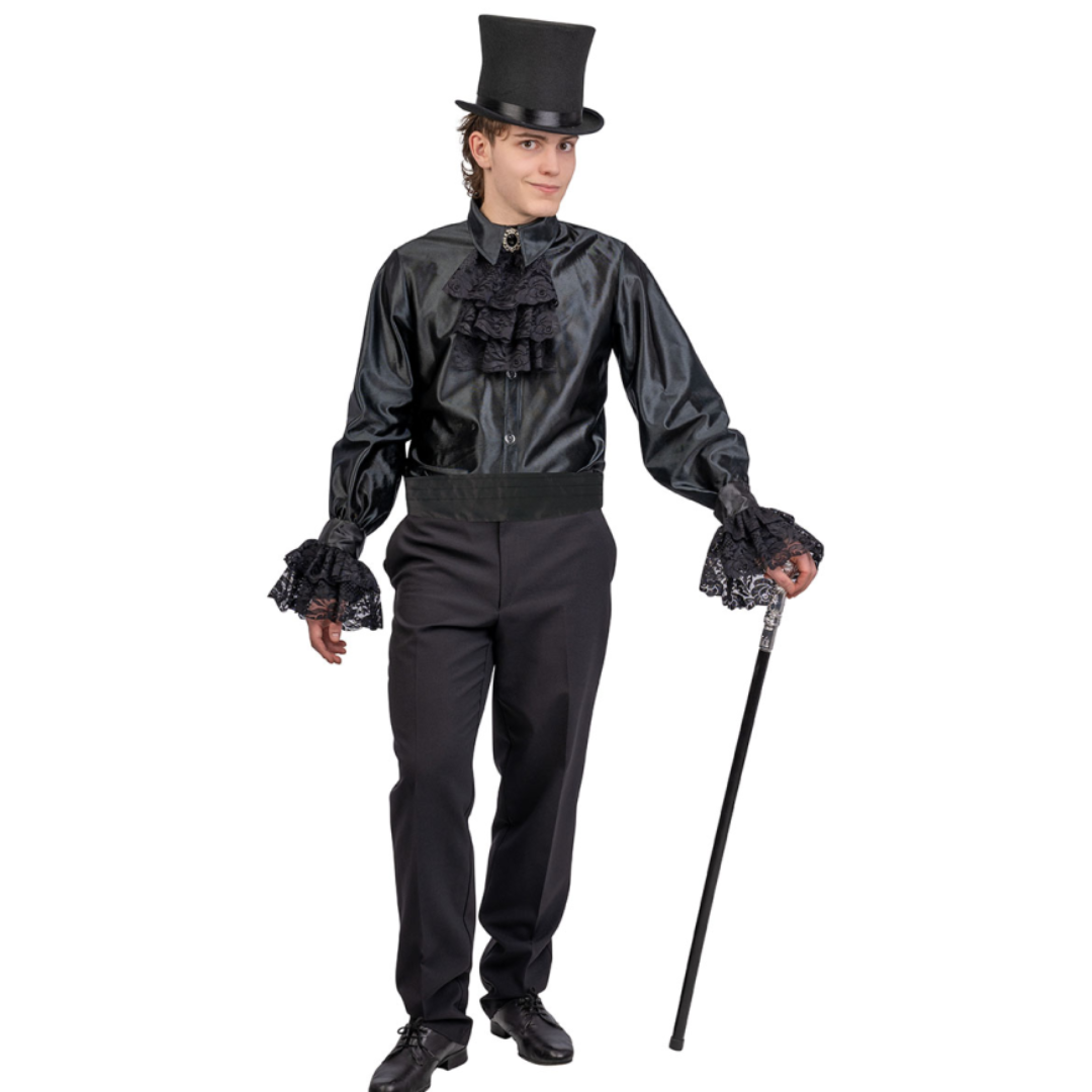 Set Gorgiera E Polsini Neri