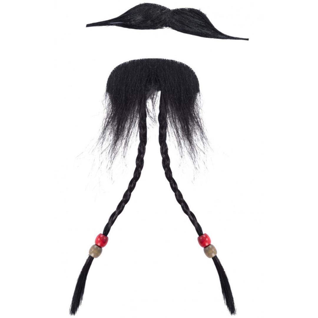 Set Pirata Baffi E Pizzetto - immagine 2