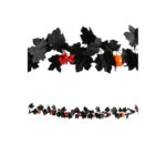 Decorazione Zucche E Bacche