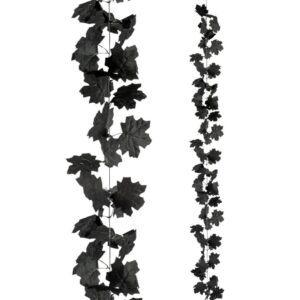 Decorazione Foglie Nere