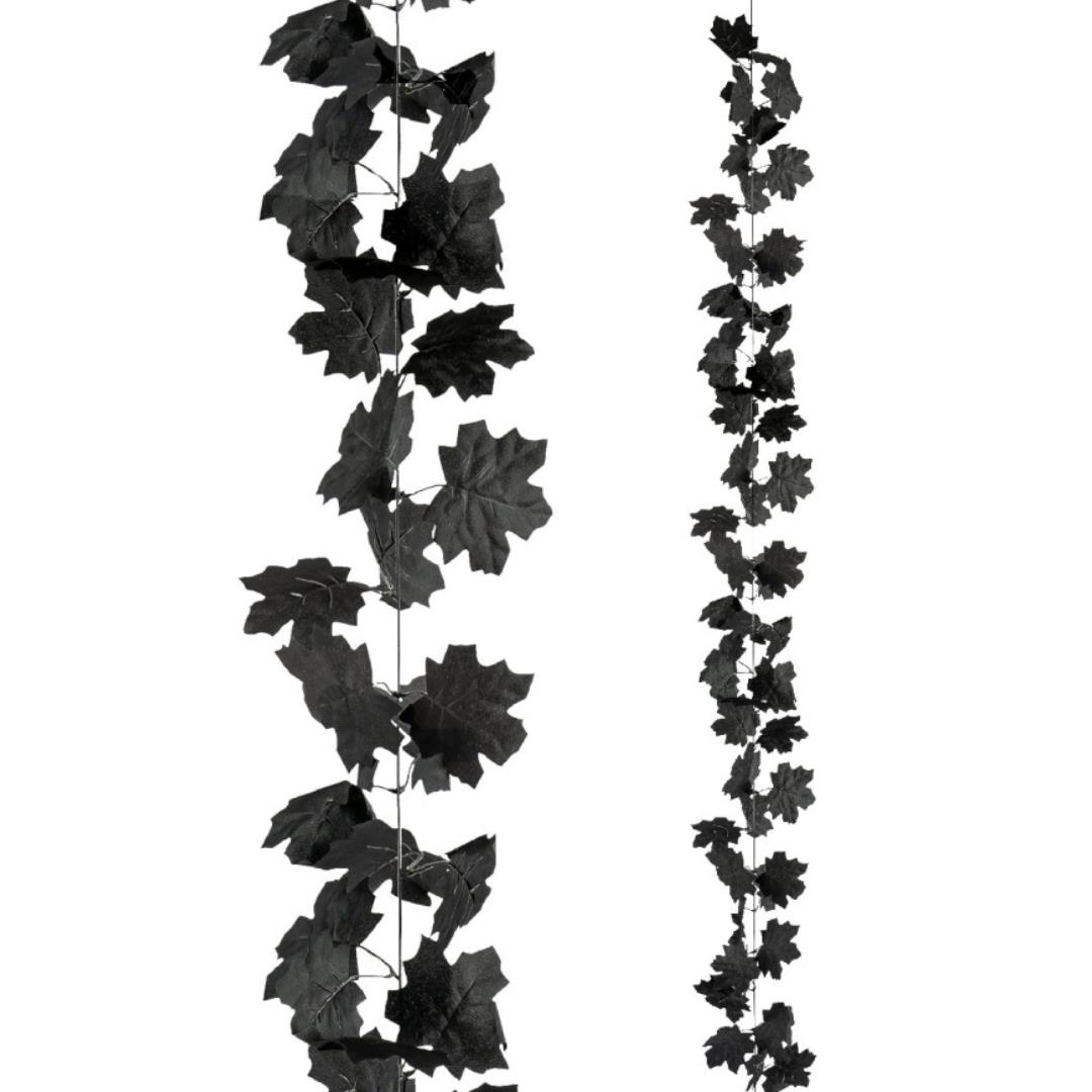 Decorazione Foglie Nere