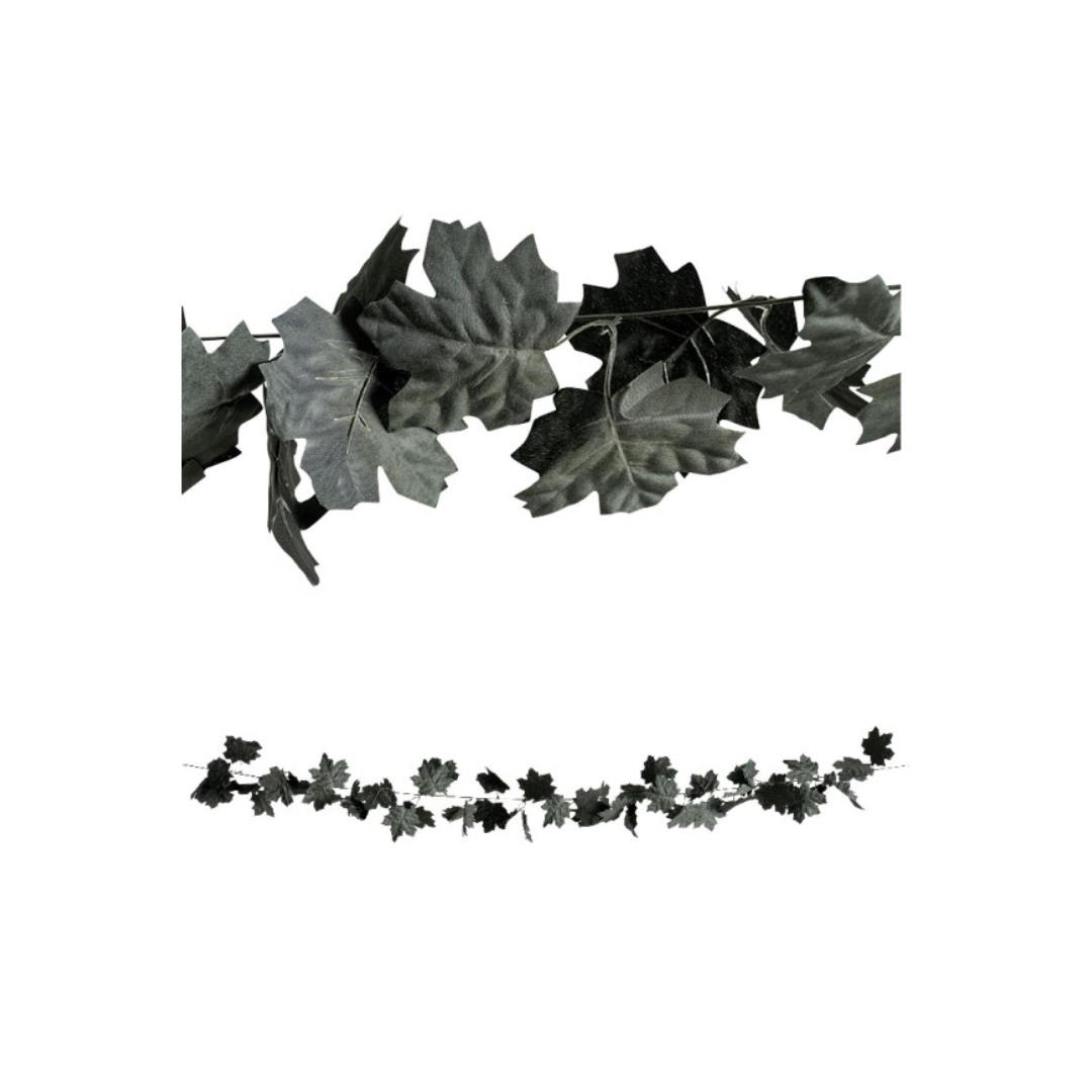 Decorazione Foglie Nere - immagine 2