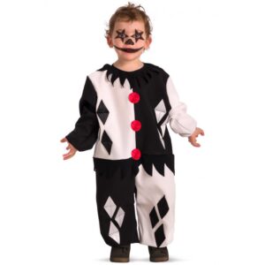 Costume Clown Horror Tg. 1-2 Anni