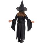 Costume Streghetta Nera Tg. 6-7 Anni - immagine 3