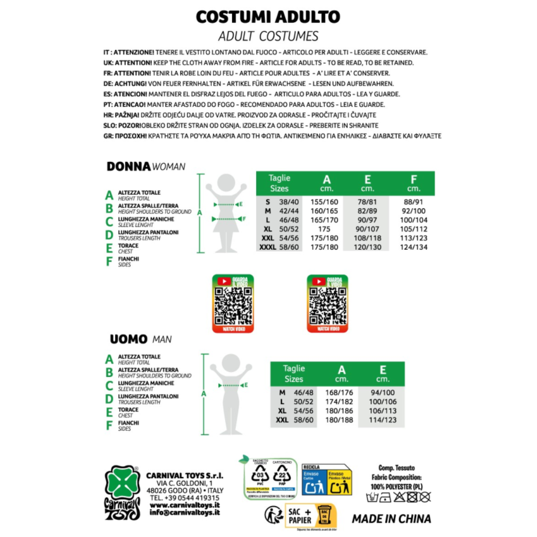 Costume Jocker Tg. 50-56 - immagine 3