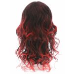 Parrucca Lunga Mossa Rossa - immagine 3