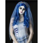 Parrucca Lunga Mossa Blu Emily - immagine 2