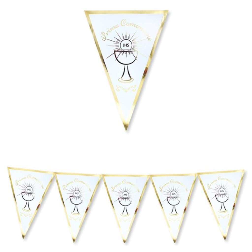 Festone Bandierine Comunione m 3