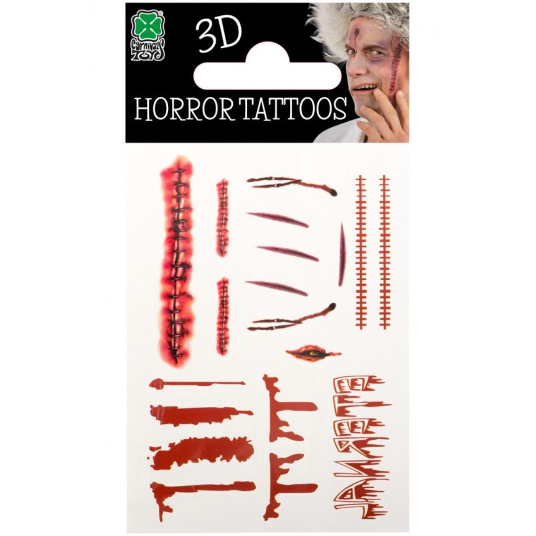 8004761073060_1 Set Tatuaggi Cicatrici - immagine 1