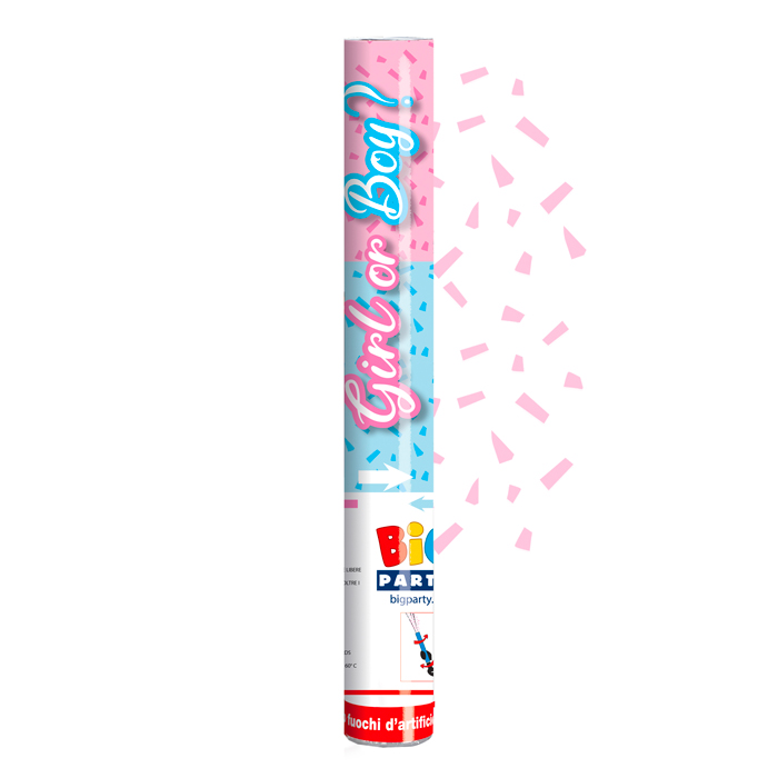 8020834502886_1 Cannon Sparacoriandoli Baby Girl or Boy? Rosa - immagine 1