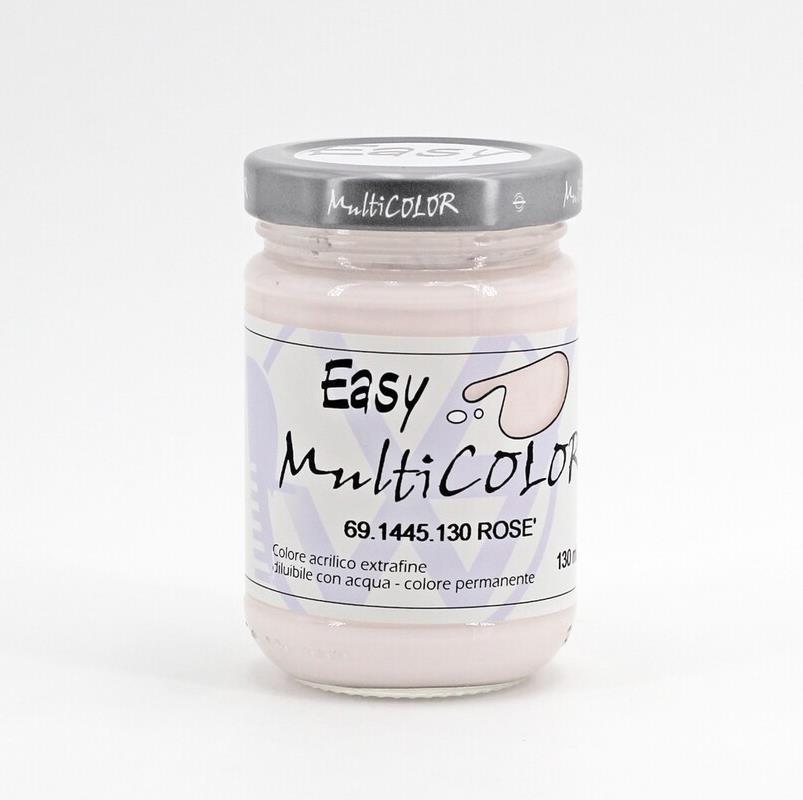 -verbose Colore Acrilico Easy Multicolor 130 ml - Rosè - immagine 1