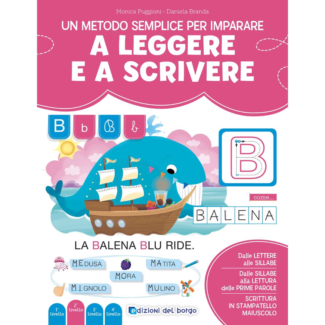 xr:d:DAGBowUWnRQ:105,j:7108230259779551309,t:24040718 Libro Un Metodo Semplice Per Imparare a Leggere e Scrivere - immagine 1