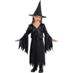 Costume Streghetta Nera Tg. 6-7 Anni