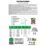Costume Streghetta Nera Tg. 6-7 Anni - immagine 5