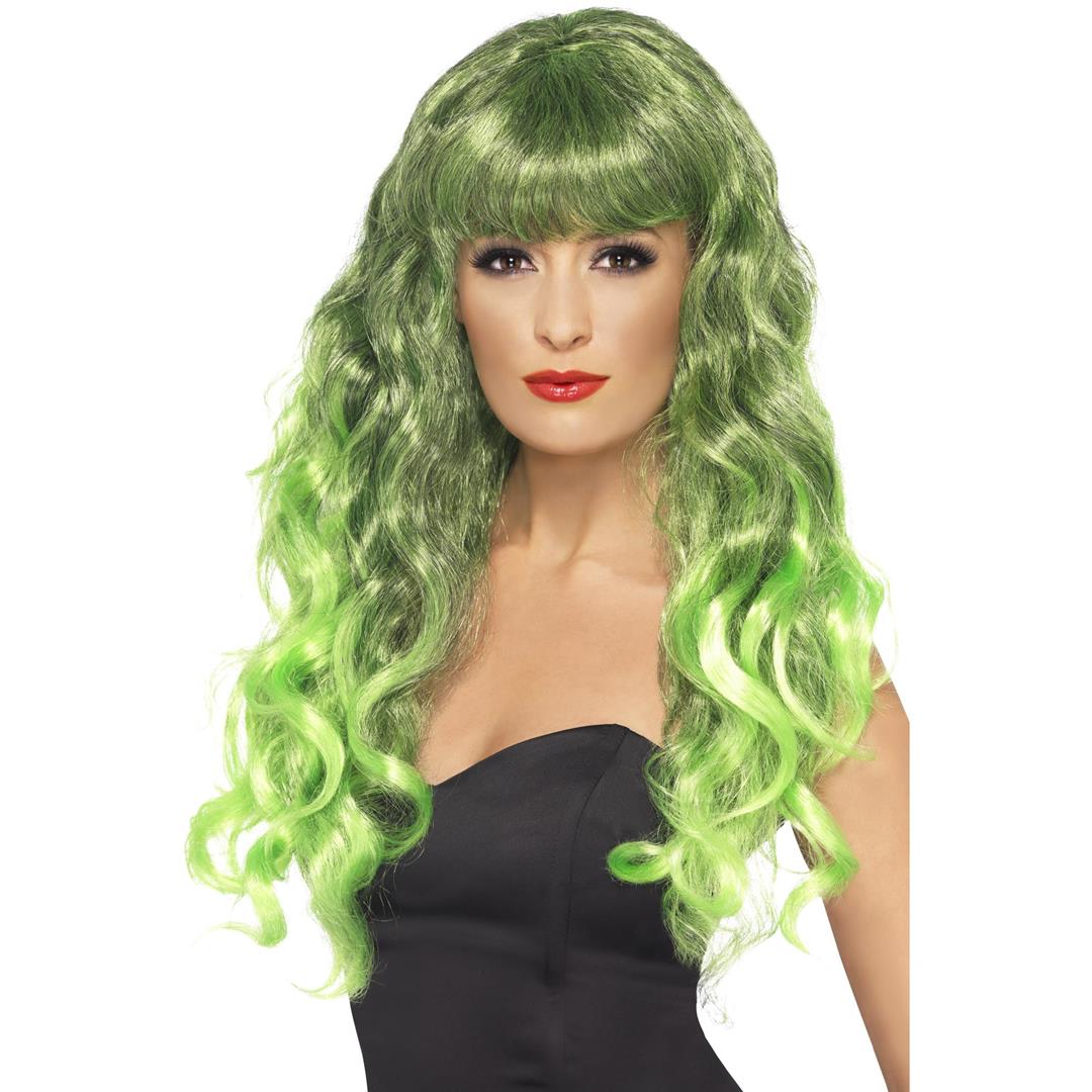 Parrucca Lunga Mossa Verde