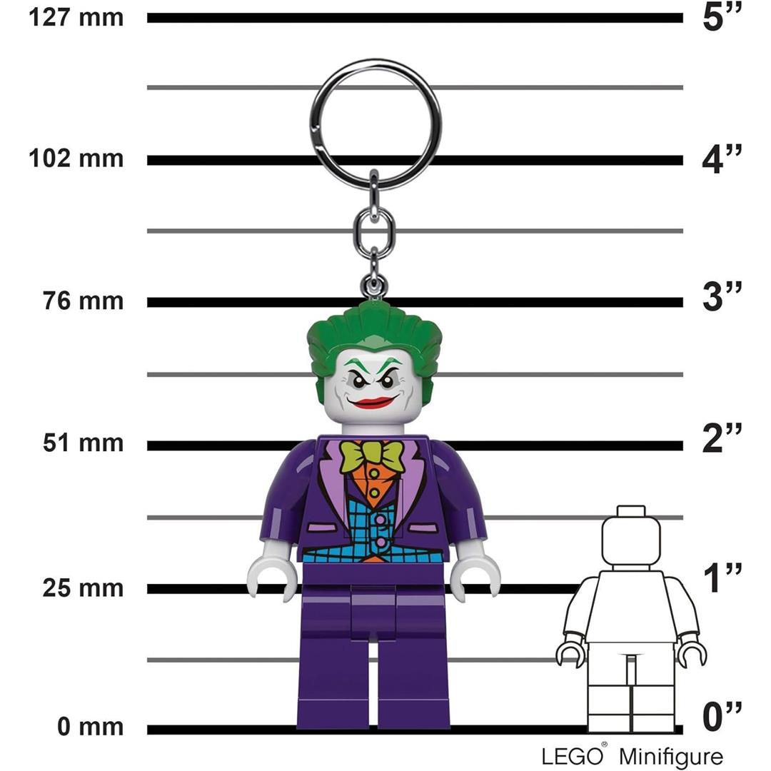 Portachiavi Lego Joker con Luce - immagine 6