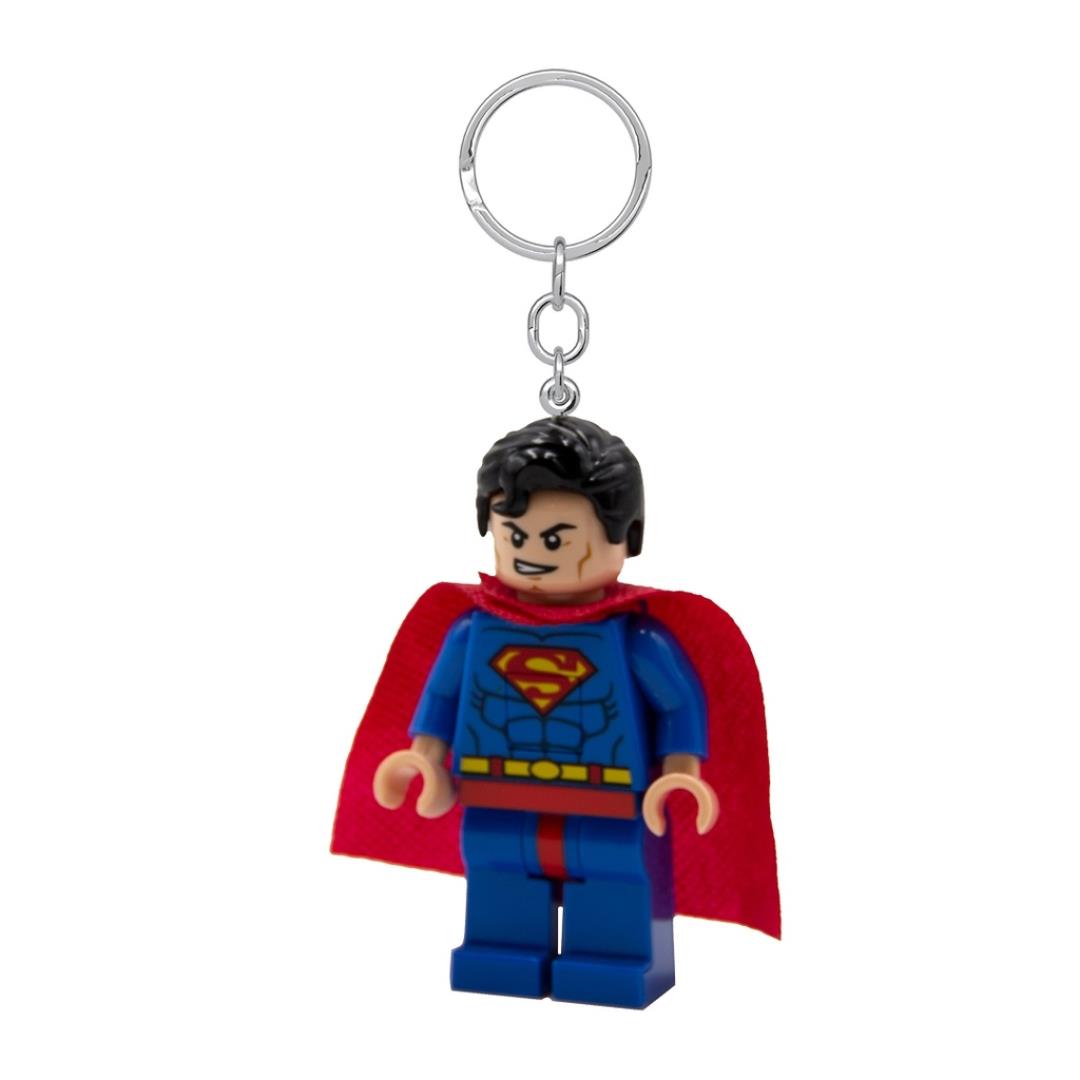 Portachiavi Lego Superman con Luce - immagine 2