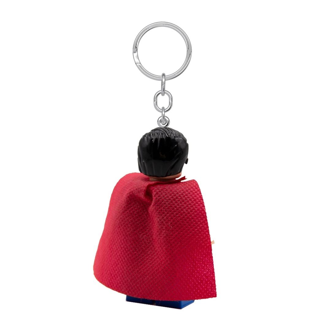 Portachiavi Lego Superman con Luce - immagine 3