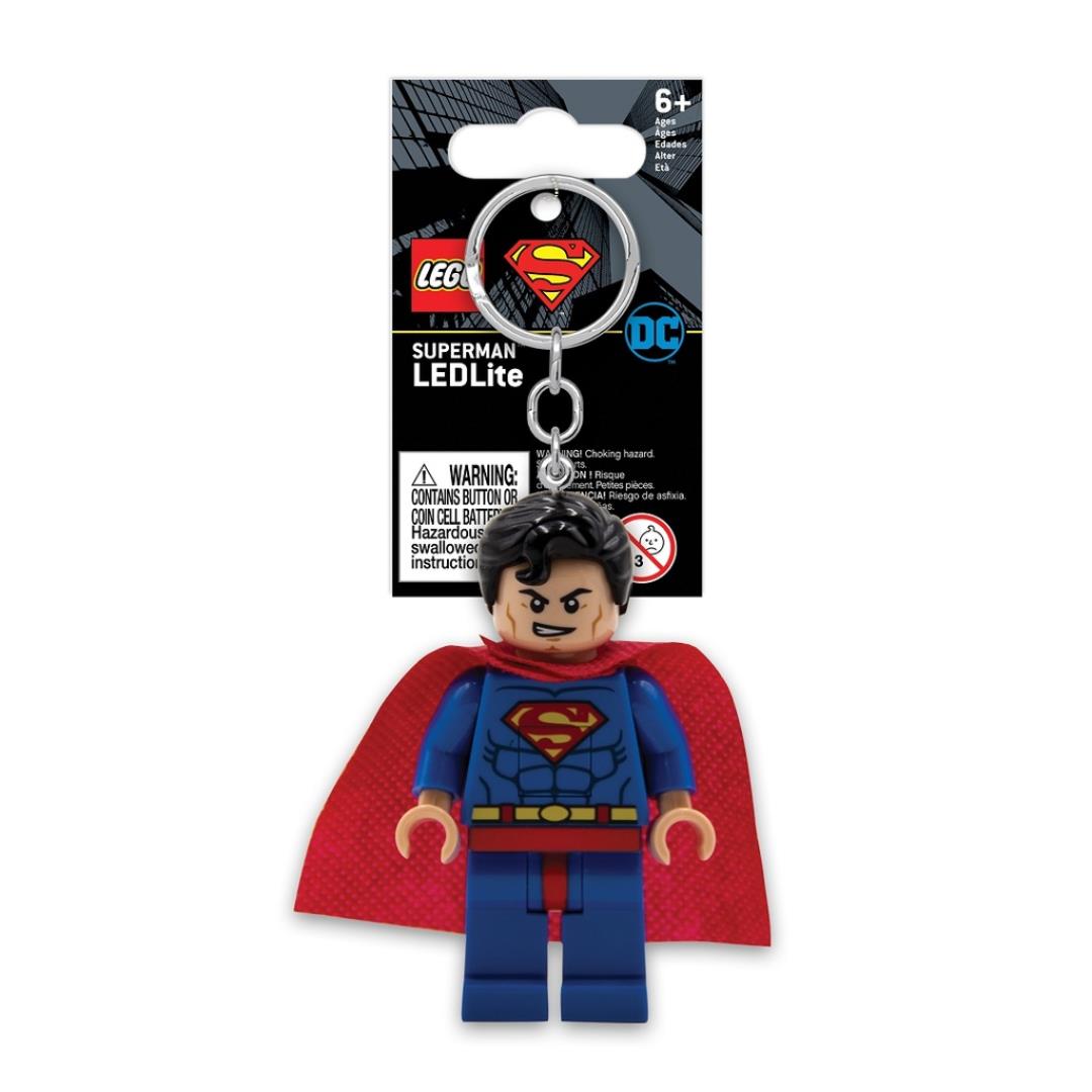 Portachiavi Lego Superman con Luce - immagine 4