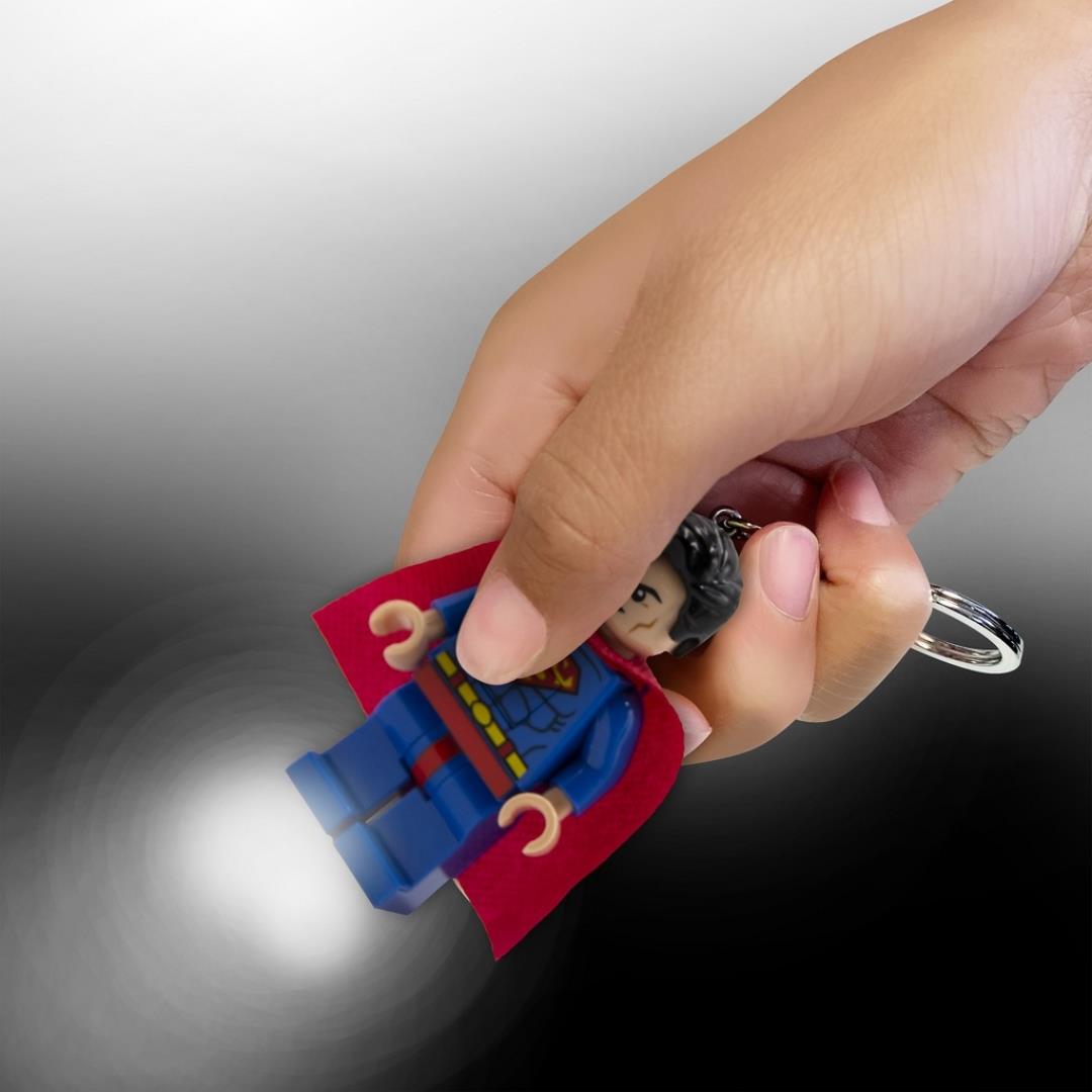 Portachiavi Lego Superman con Luce - immagine 7