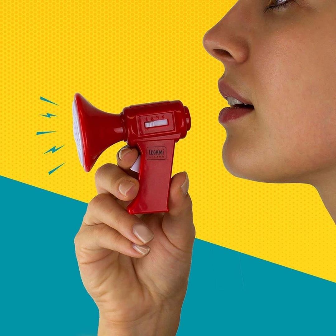 Mini Megafono Cambiavoce Legami - immagine 4