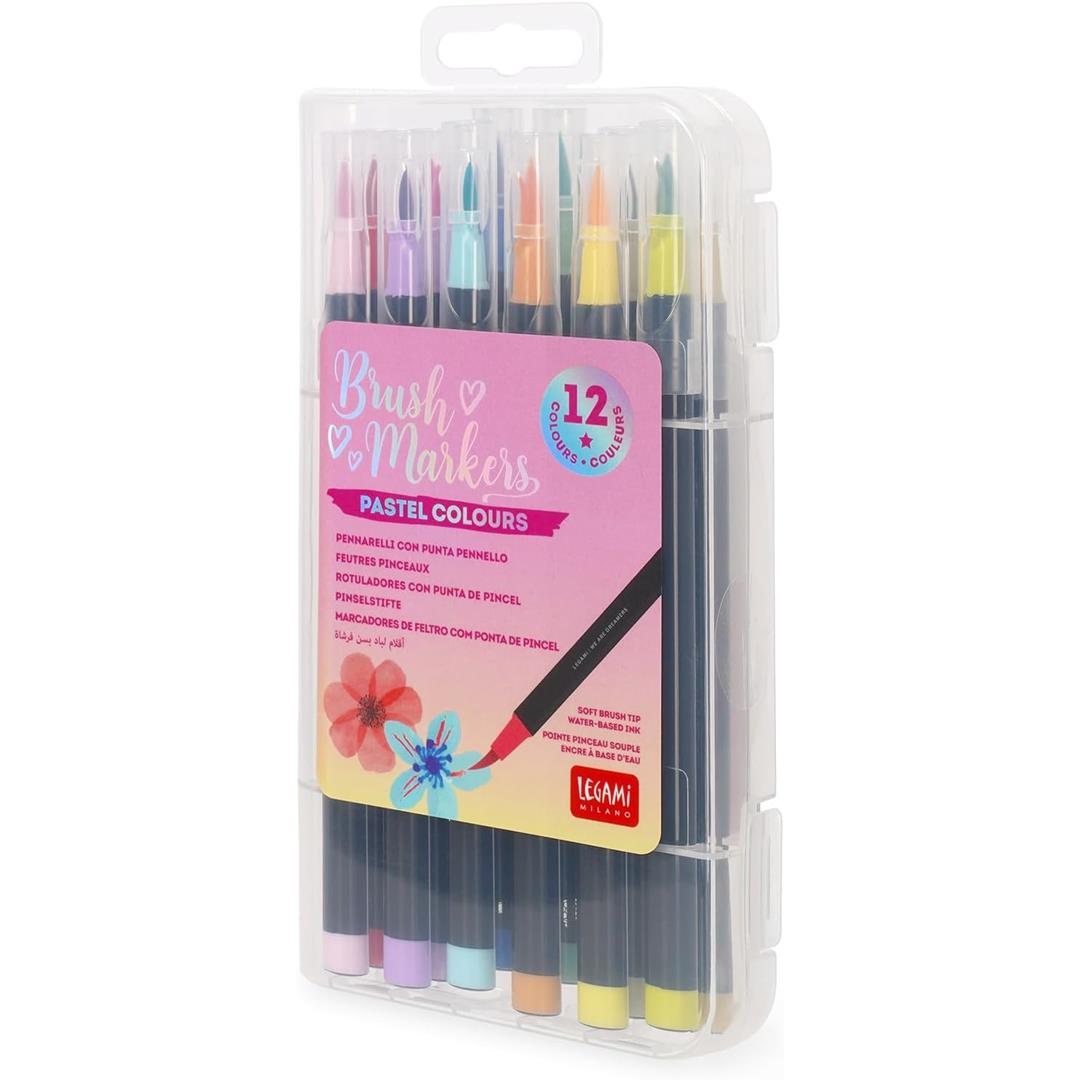 Pennarelli Brush Legami Pastel Pz 12 Pennarelli Brush Legami Pastel Pz 12
