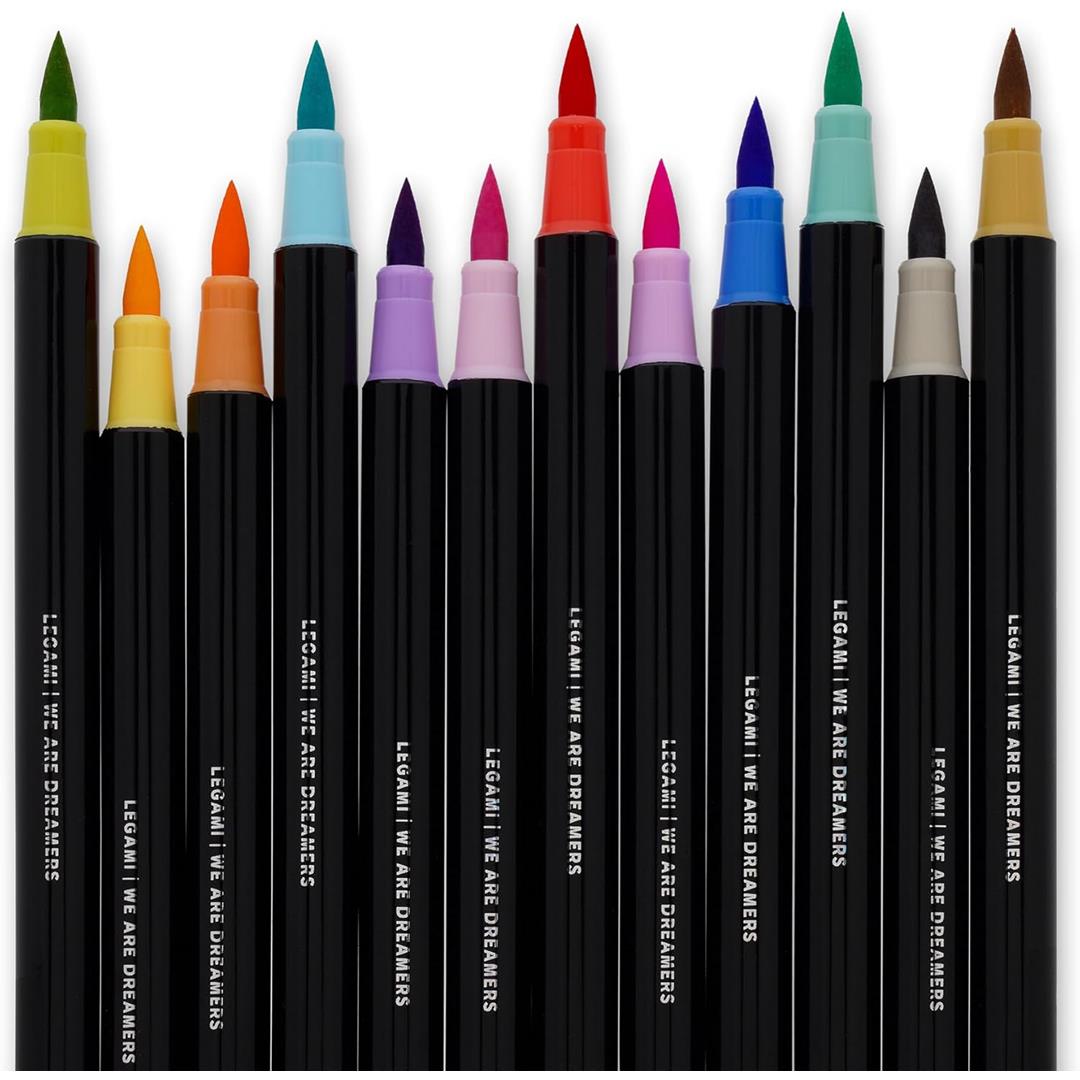 Pennarelli Brush Legami Pastel Pz 12 - immagine 4