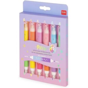 Set Evidenziatori Due Punte Legami Pz 6